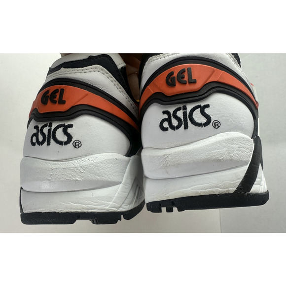 Asics Tiger GEL-Kayano Trainer White Black Orange Shoes Training Men's Size 11.5 - Picture 6 of 13